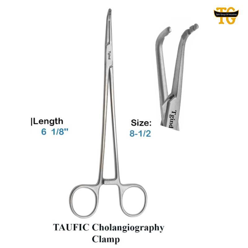 Taufic Forceps, surgical instruments, TGI's own catalog photograph