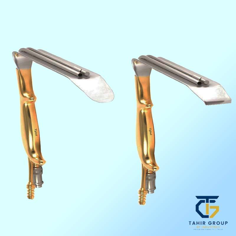 Tebbetts Breast Augmentation Retractor, gynecology instruments, TGI's own catalog photograph