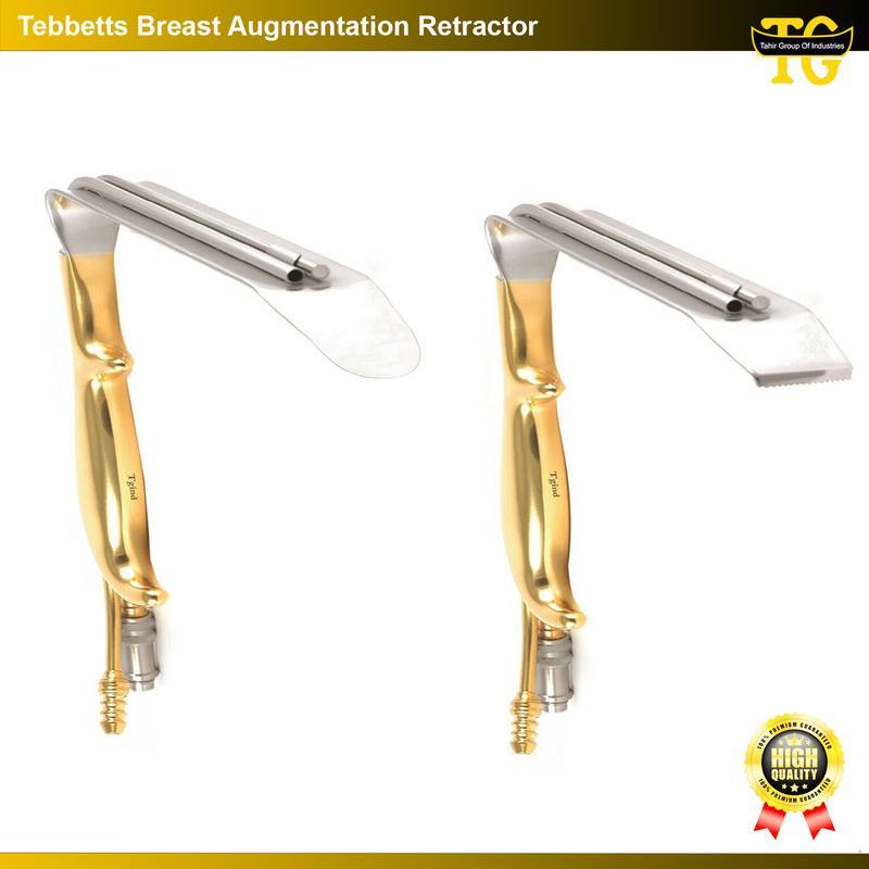 Tebetts Breast Augmentation Retractor, gynecology instruments, TGI's own catalog photograph