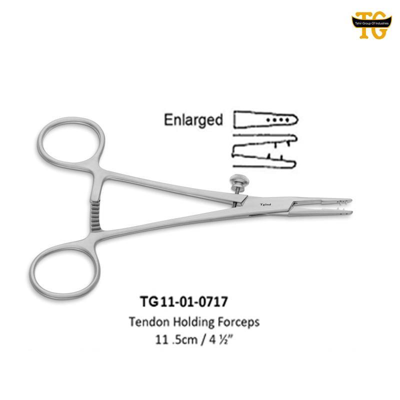 Tendon Holding Forceps, orthopedic instruments, TGI's own catalog photograph