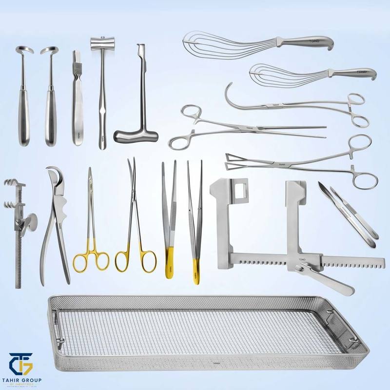 Thoracotomy Surgery Set, surgical instrument sets, TGI's own catalog photograph