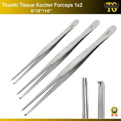 Thumb Tissue Forceps, TGI's own catalogue photograph