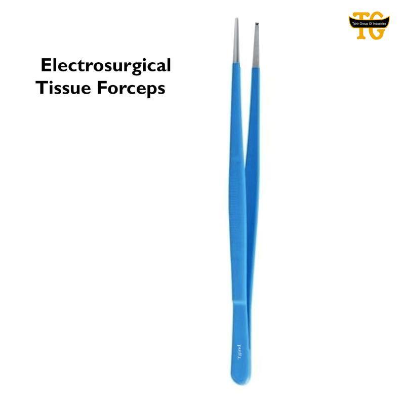 Tissue Forceps, electrosurgical instruments, TGI's own catalog photograph