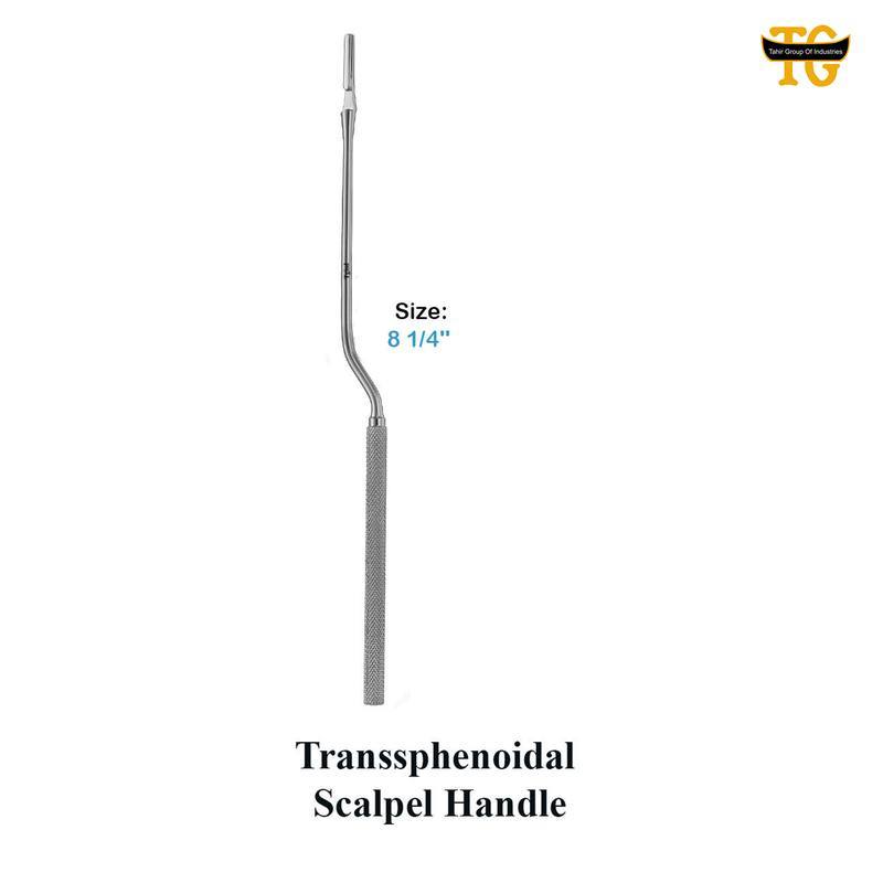 Transsphenoidal Scalpel Handle, surgical instruments, TGI's own catalog photograph