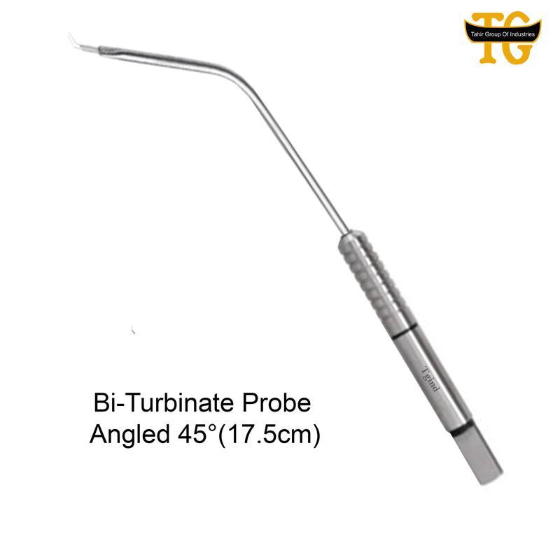 Bi-Turbinate Probe Angled, electrosurgical instruments, TGI's own catalog photograph