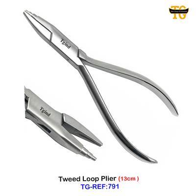 Tweed Loop Plier, dental instruments, TGI's own catalog photograph
