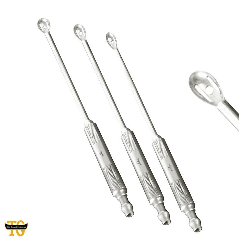 Uterine Flushing Curette Sharp, gynecology instruments, TGI's own catalog photograph
