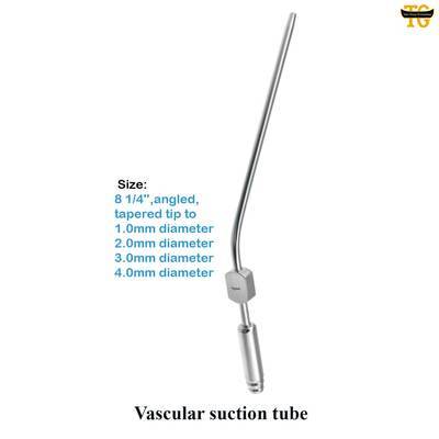Vascular Suction Tube, surgical instruments, TGI's own catalog photograph
