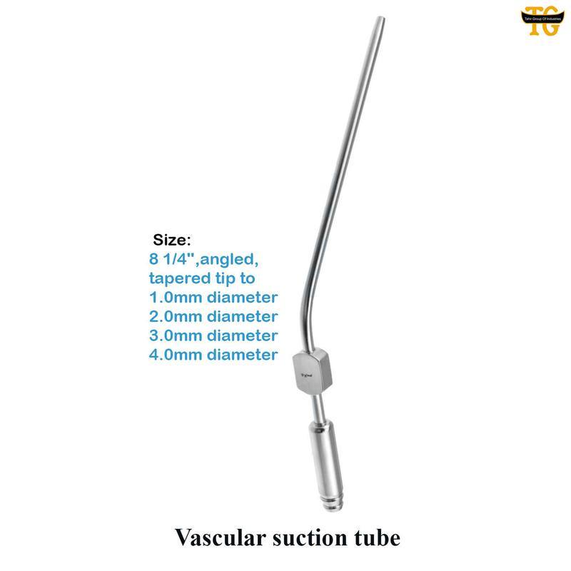 Vascular Suction Tube, surgical instruments, TGI's own catalog photograph