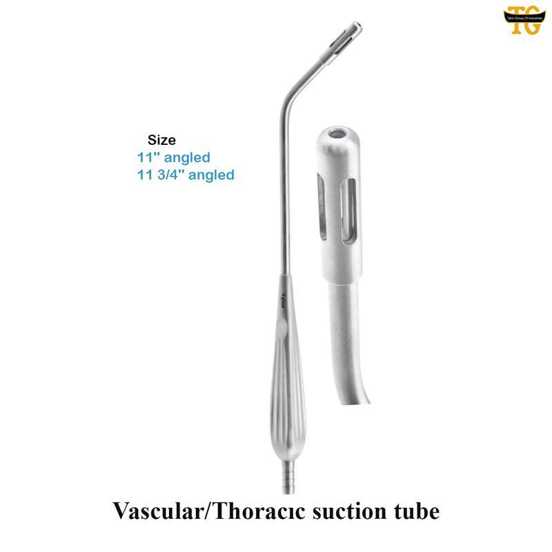 Vascular/Thoracıc suction tube, surgical instruments, TGI's own catalog photograph