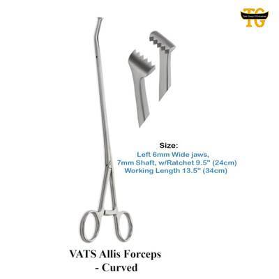 Vats Allis Forceps, TGI's own catalogue photograph