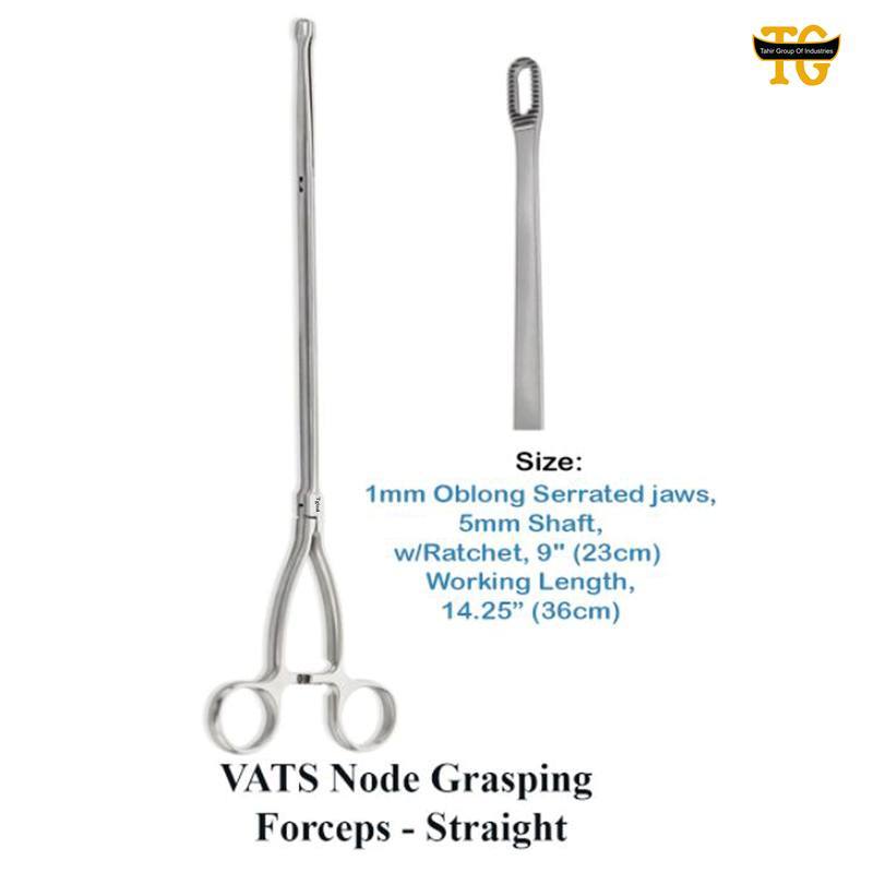 Vats Node Grasping Forceps, surgical instruments, TGI's own catalog photograph