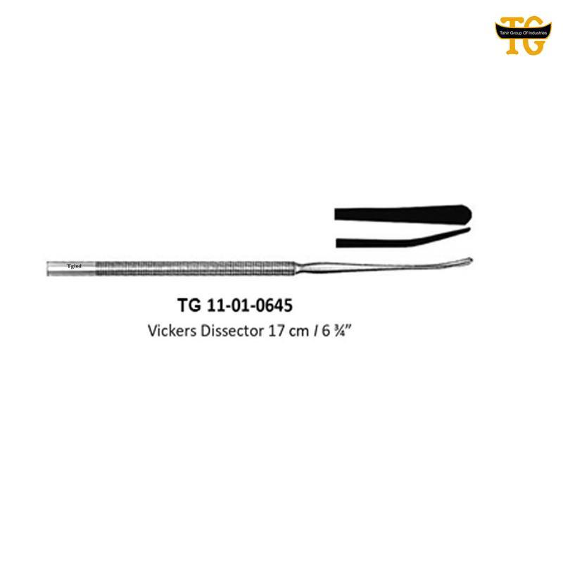 Vickers Dissector, orthopedic instruments, TGI's own catalog photograph
