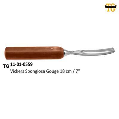 Vickers Gouge, orthopedic instruments, TGI's own catalog photograph