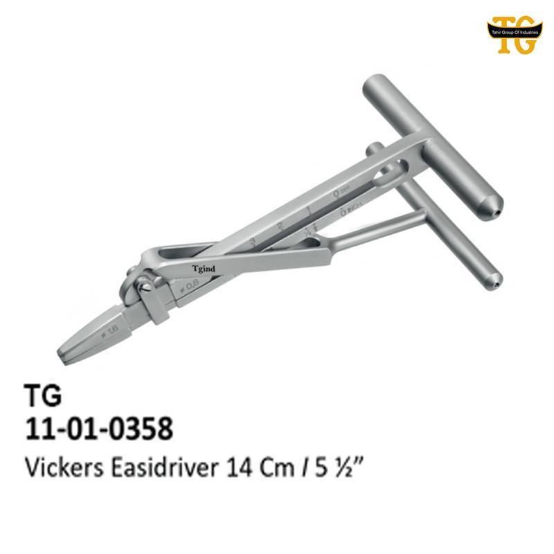 Vickers Hand Drill, orthopedic instruments, TGI's own catalog photograph