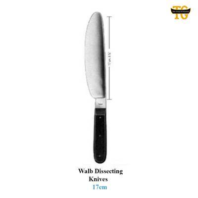 Walb Dissecting Knives, surgical instruments, TGI's own catalog photograph