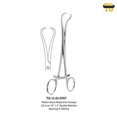 Walton Bone Reduction Forceps, orthopedic instruments, TGI's own catalog photograph