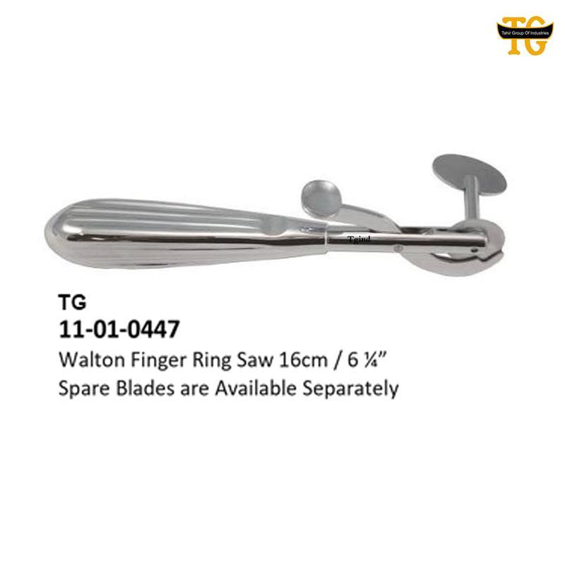 Walton Finger Ring Saw, orthopedic instruments, TGI's own catalog photograph