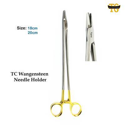Wangensteen Needle Holder, surgical instruments, TGI's own catalog photograph
