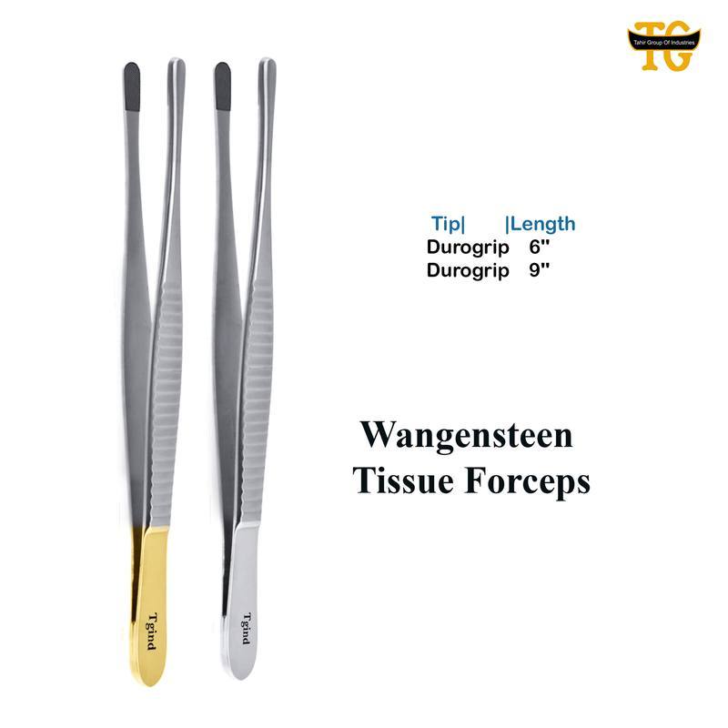 Wangensteen Tissue Forceps, surgical instruments, TGI's own catalog photograph