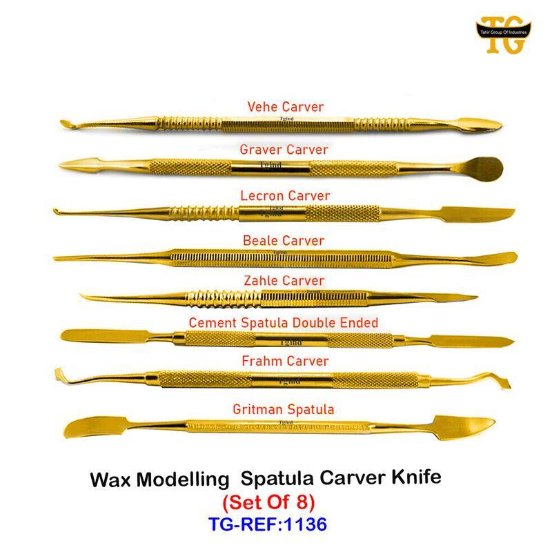 Wax Modeling Spatula Carver Knife, dental instruments, TGI's own catalog photograph