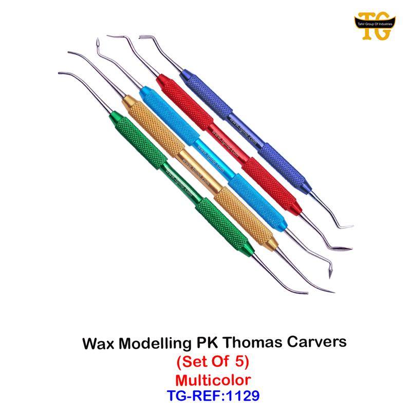 Wax Modeling PK Thomas Carvers, dental instruments, TGI's own catalog photograph