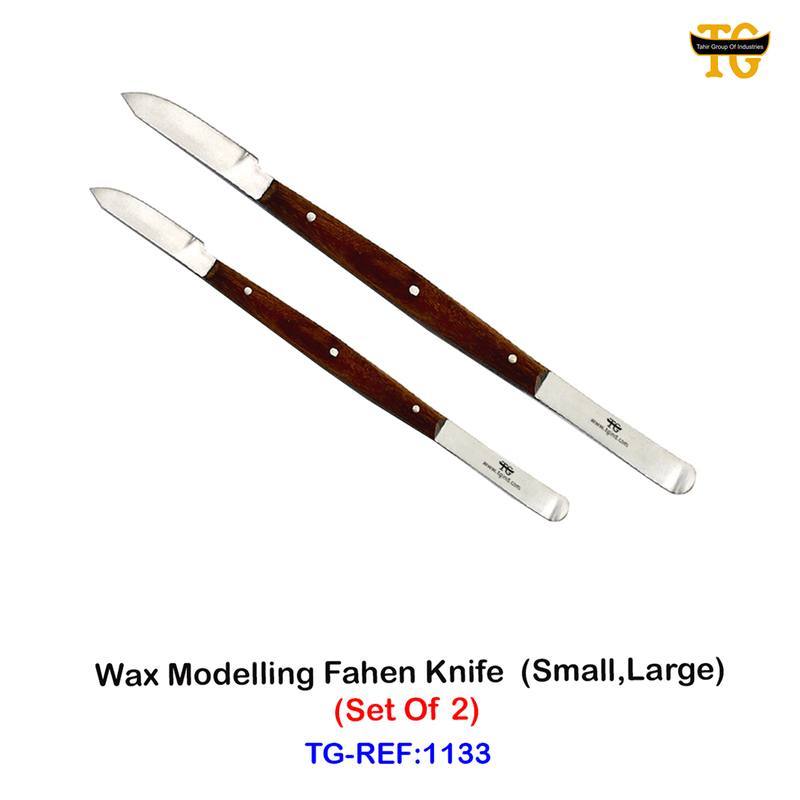 Wax Modeling Fahen Knife, dental instruments, TGI's own catalog photograph