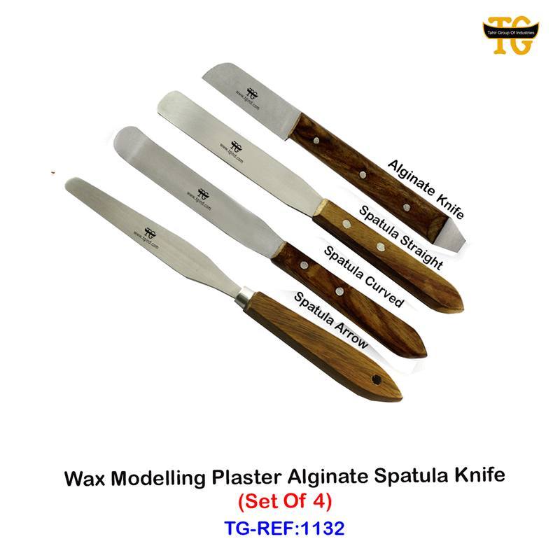 Wax Modeling Plaster Alginate Spatula Knife, dental instruments, TGI's own catalog photograph