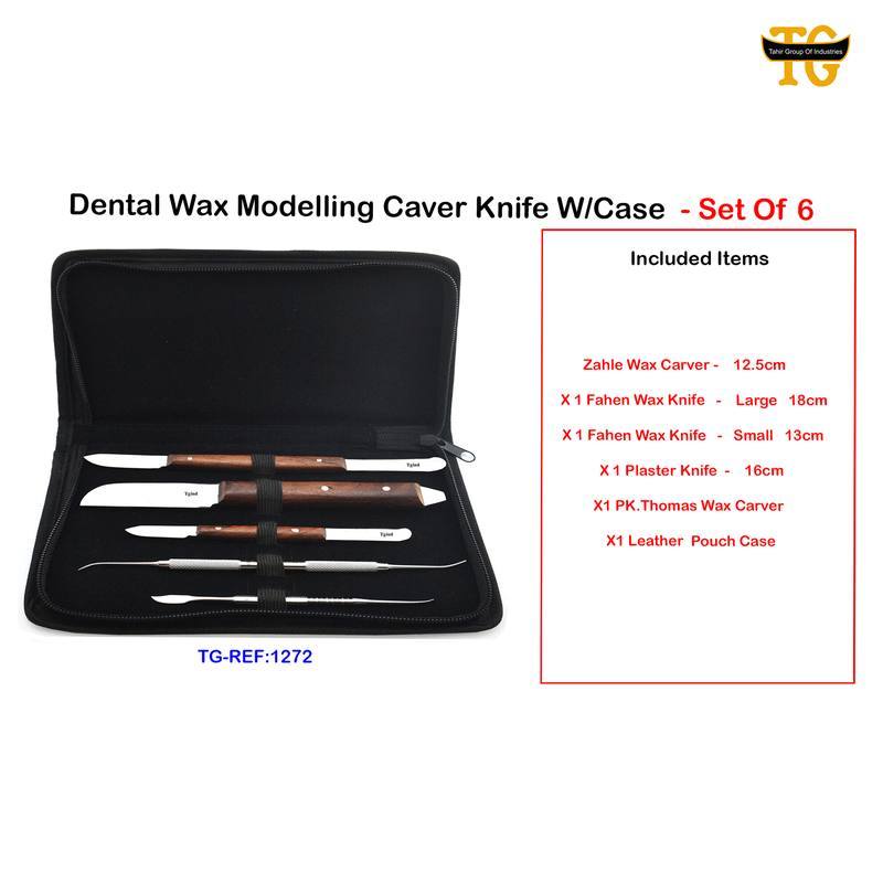 Wax Modeling Knife Kit, dental instruments, TGI's own catalog photograph