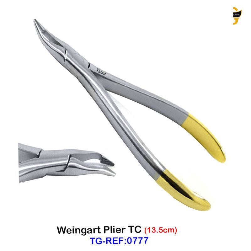 Weingart Plier TC, dental instruments, TGI's own catalog photograph