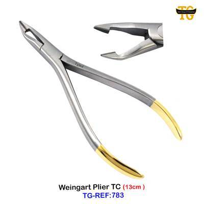 Weingart Plier TC, dental instruments, TGI's own catalog photograph