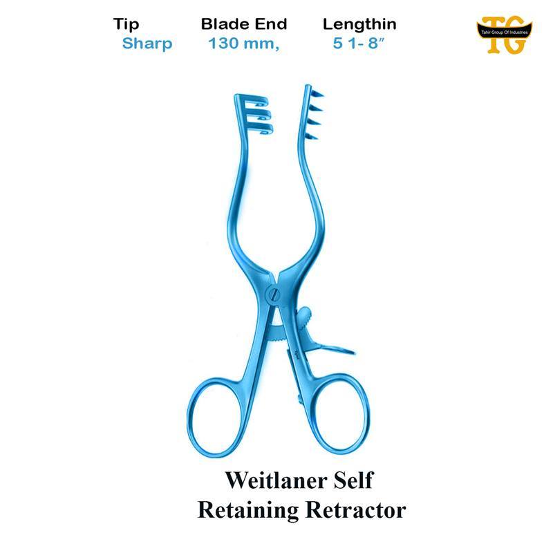 Weitlaner Retractor, surgical instruments, TGI's own catalog photograph