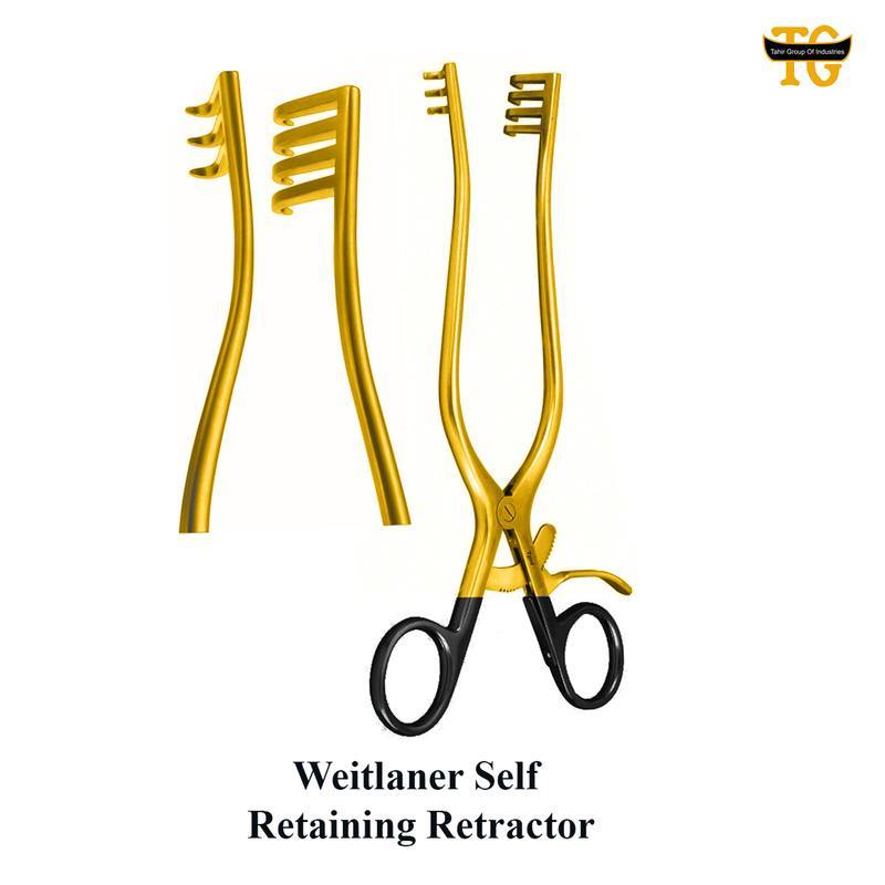 Weitlaner Retractor, surgical instruments, TGI's own catalog photograph