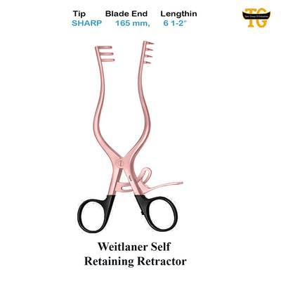 Weitlaner Retractor, surgical instruments, TGI's own catalog photograph