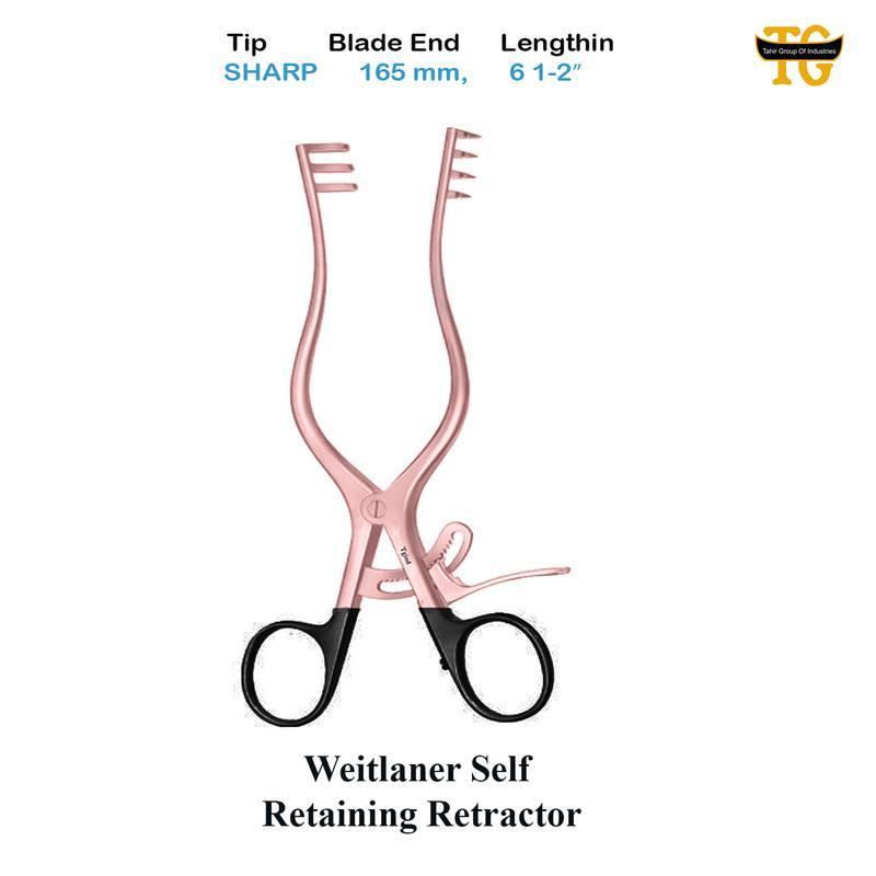 Weitlaner Retractor, surgical instruments, TGI's own catalog photograph