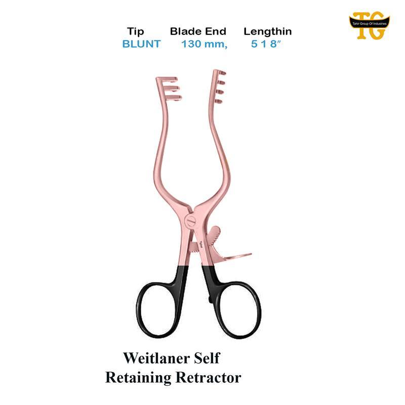 Weitlaner Retractor, surgical instruments, TGI's own catalog photograph