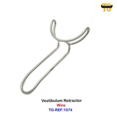 Vestibulum Retractor, dental instruments, TGI's own catalog photograph