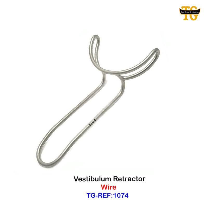 Vestibulum Retractor, dental instruments, TGI's own catalog photograph