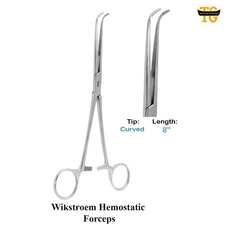 Wikstroem Hemostatic Forceps, surgical instruments, TGI's own catalog photograph