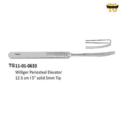 Williger Periosteal Elevator, orthopedic instruments, TGI's own catalog photograph