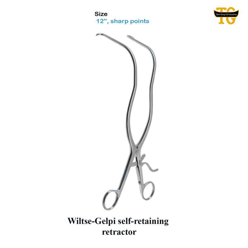 Wiltse Gelpi Retractor, surgical instruments, TGI's own catalog photograph