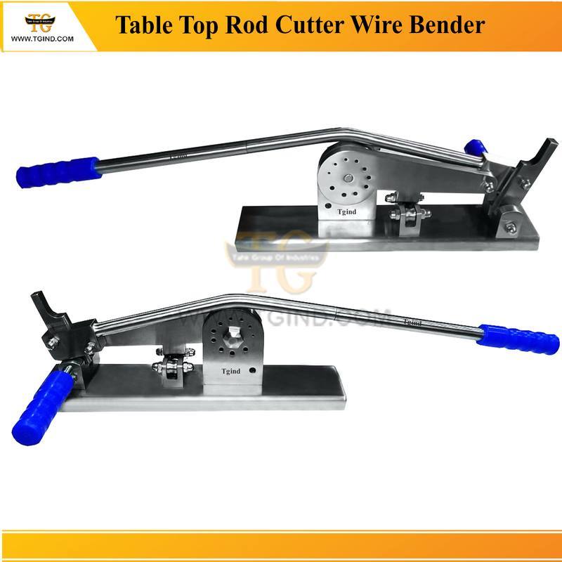 Table Top Rod Cutter Wire Bender, orthopedic instruments, TGI's own catalog photograph