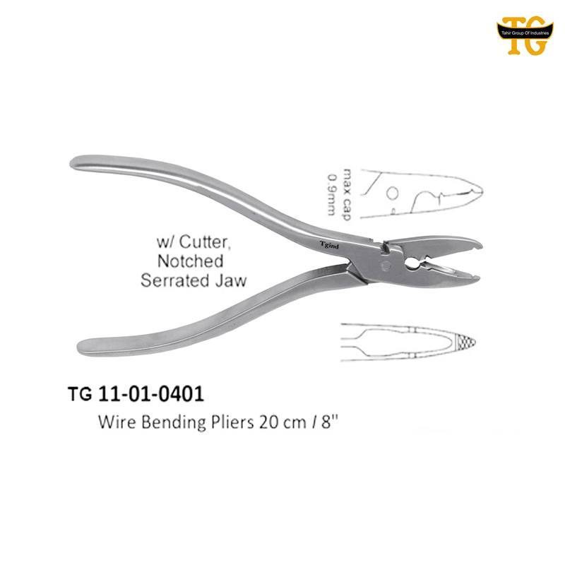 Wire Bending Plier, orthopedic instruments, TGI's own catalog photograph