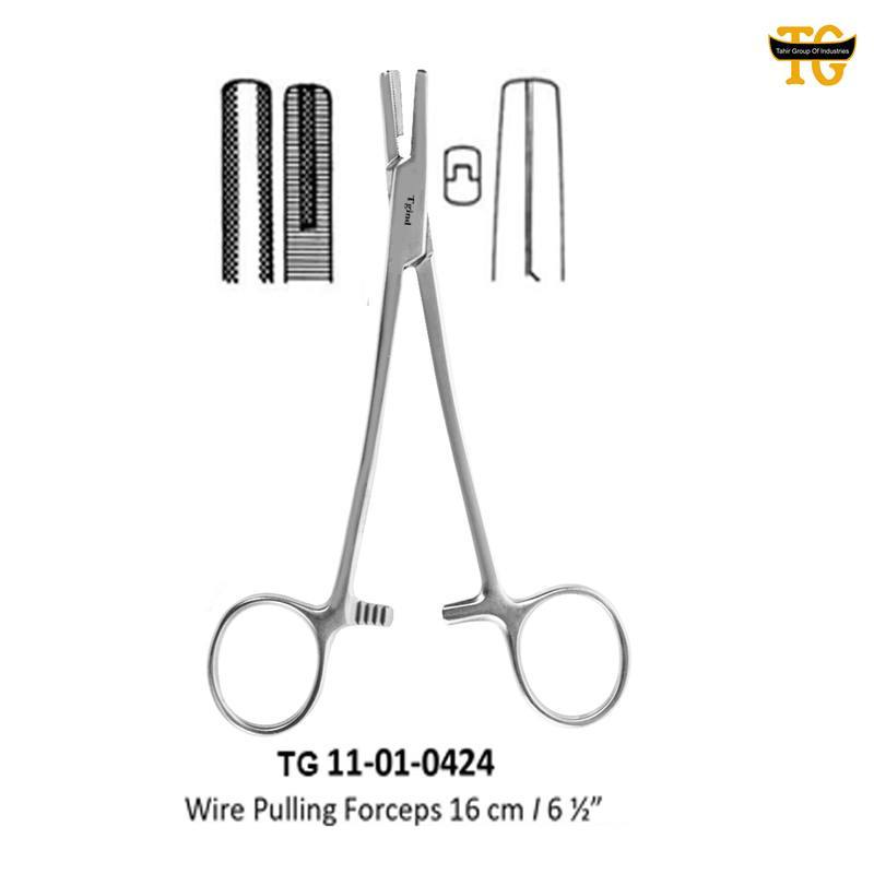 Wire Pulling Forceps, orthopedic instruments, TGI's own catalog photograph