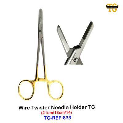 Wire Twister Needle Holder, dental instruments, TGI's own catalog photograph