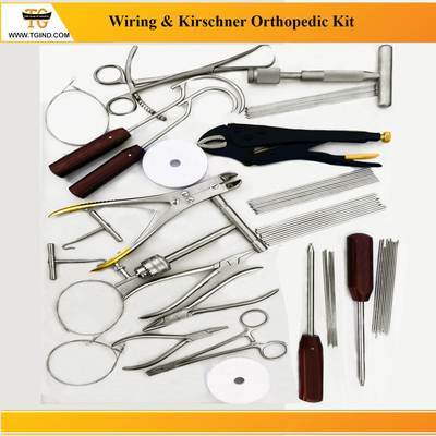 Wiring Kirschner Set, orthopedic instruments, TGI's own catalog photograph