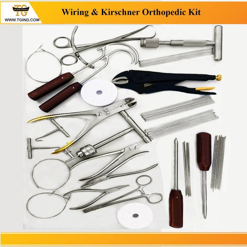 Wiring Kirschner Set, orthopedic instruments, TGI's own catalog photograph