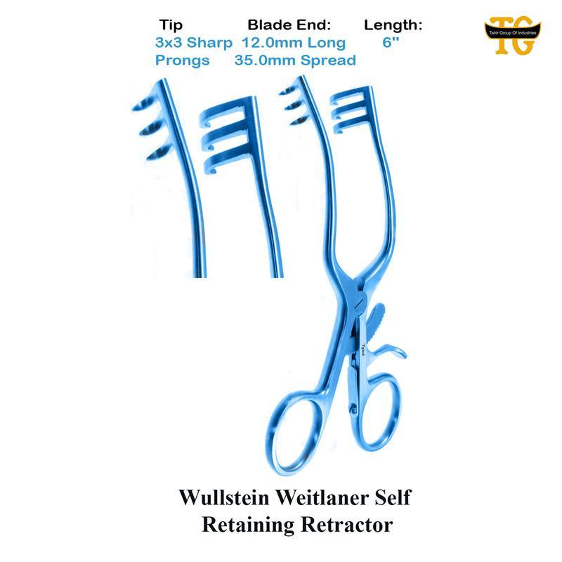 Wullstein Weitlaner Self Retaining Retractor, TGI's own catalogue photograph