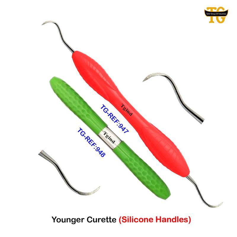 Younger Scaler, dental instruments, TGI's own catalog photograph