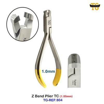 Z-Bend Plier, dental instruments, TGI's own catalog photograph